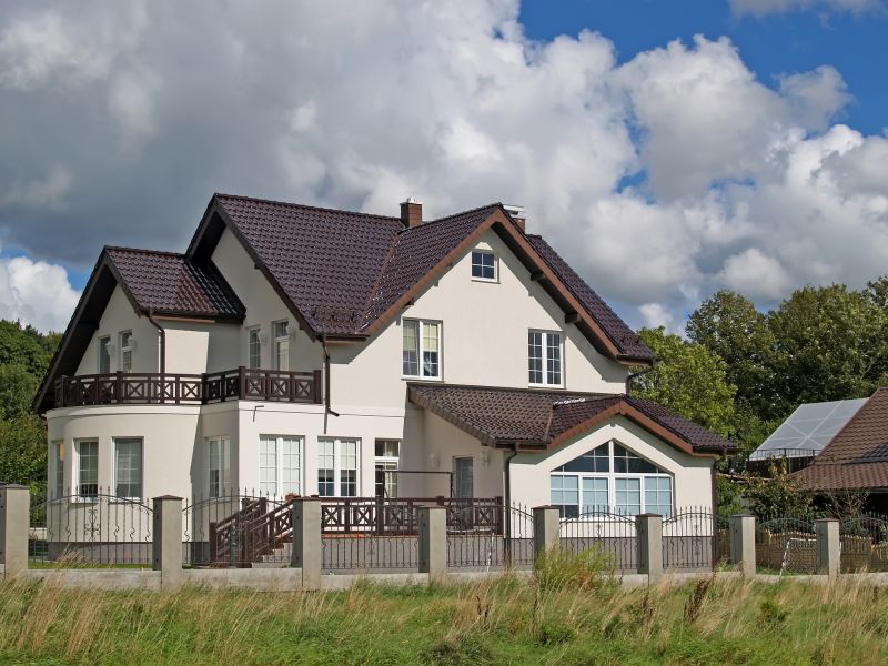 Modern Tile Roof Murals